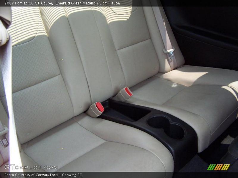 Emerald Green Metallic / Light Taupe 2007 Pontiac G6 GT Coupe