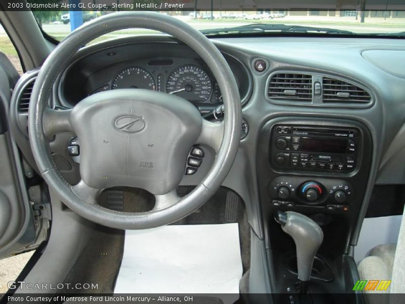 Sterling Metallic / Pewter 2003 Oldsmobile Alero GL Coupe