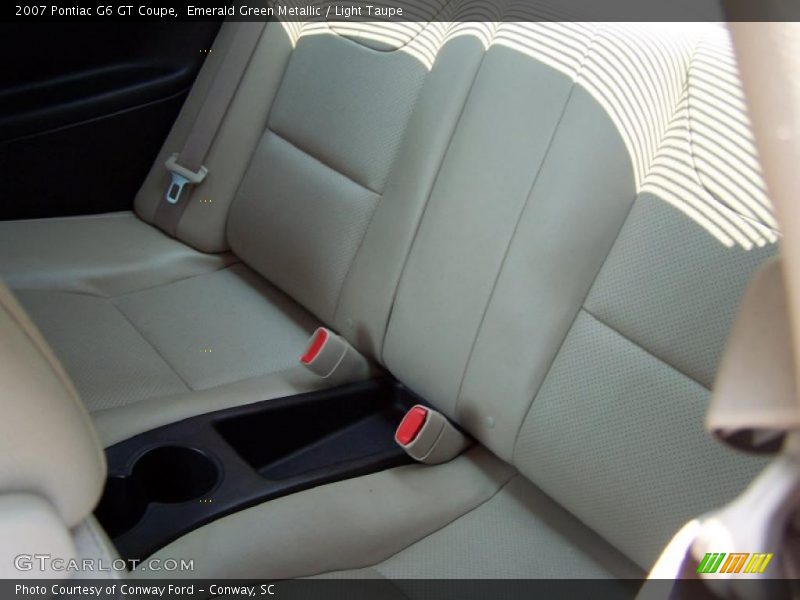 Emerald Green Metallic / Light Taupe 2007 Pontiac G6 GT Coupe