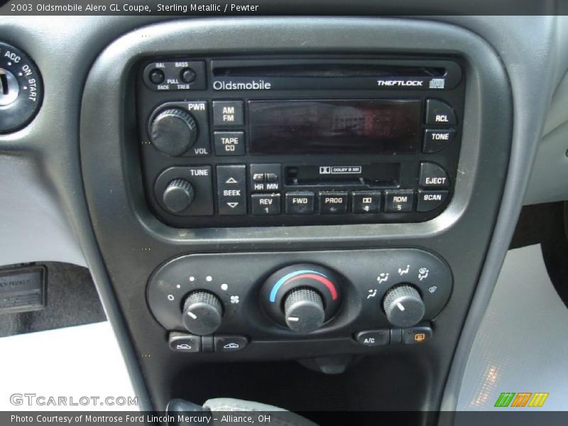 Sterling Metallic / Pewter 2003 Oldsmobile Alero GL Coupe