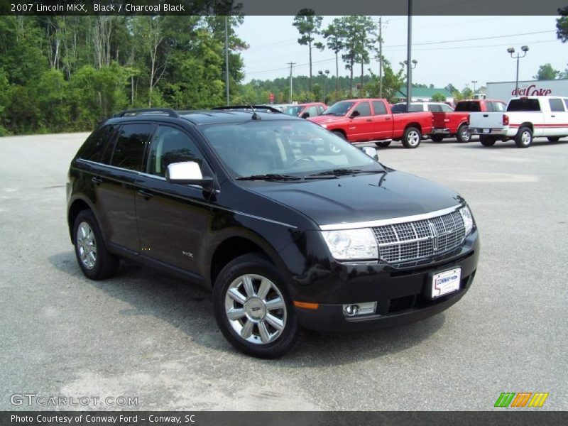 Black / Charcoal Black 2007 Lincoln MKX