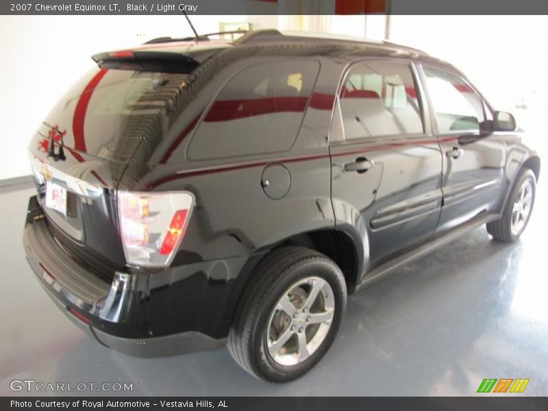 Black / Light Gray 2007 Chevrolet Equinox LT