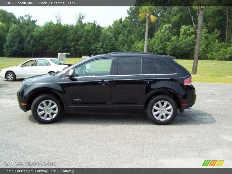 Black / Charcoal Black 2007 Lincoln MKX