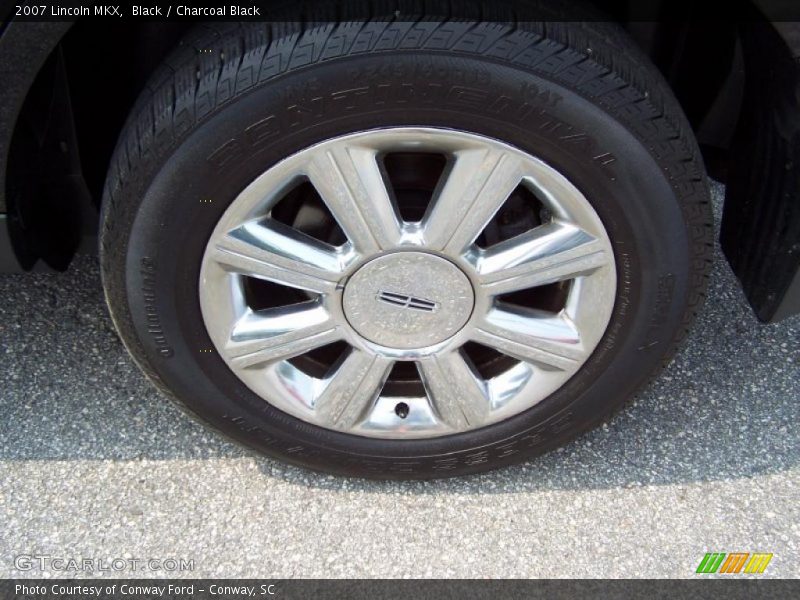 Black / Charcoal Black 2007 Lincoln MKX