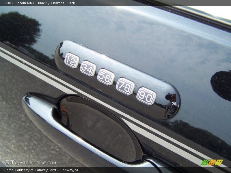 Black / Charcoal Black 2007 Lincoln MKX