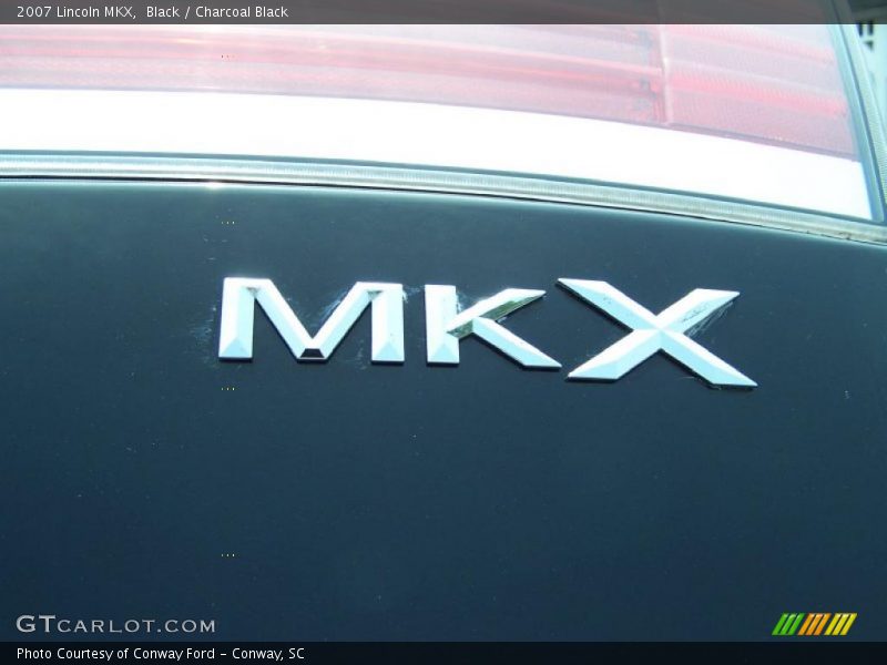 Black / Charcoal Black 2007 Lincoln MKX