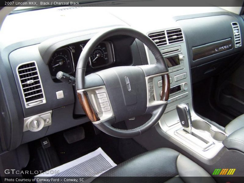 Black / Charcoal Black 2007 Lincoln MKX