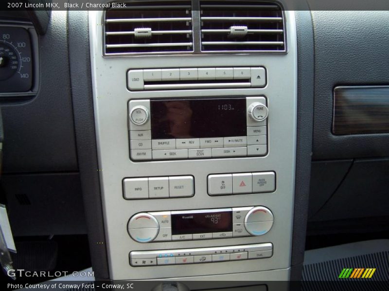 Black / Charcoal Black 2007 Lincoln MKX