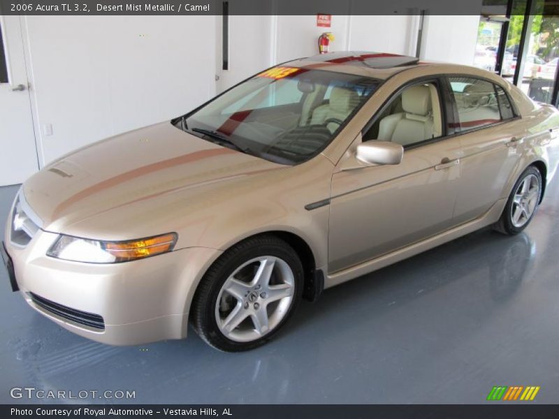 Desert Mist Metallic / Camel 2006 Acura TL 3.2
