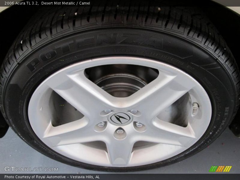 Desert Mist Metallic / Camel 2006 Acura TL 3.2