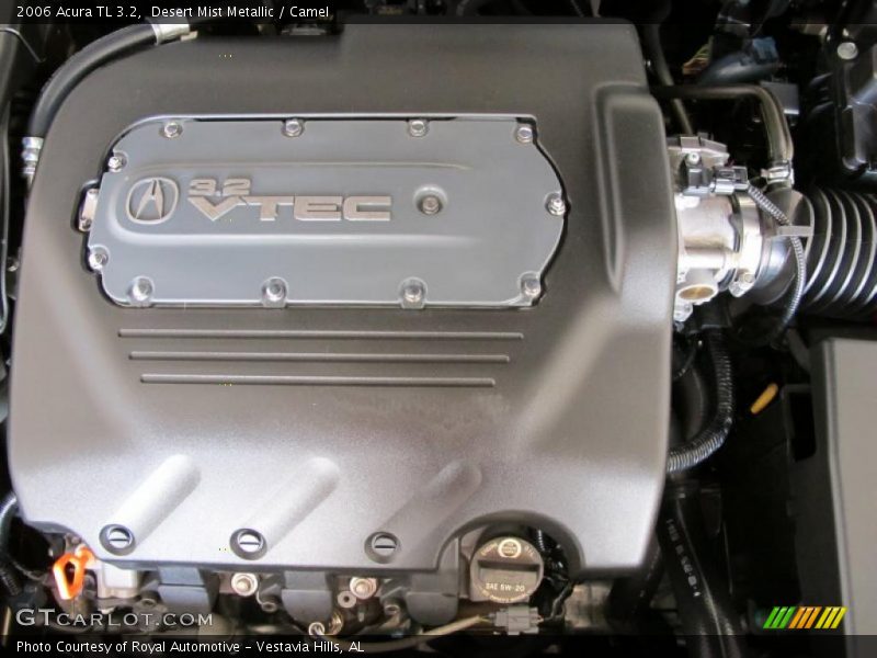 Desert Mist Metallic / Camel 2006 Acura TL 3.2