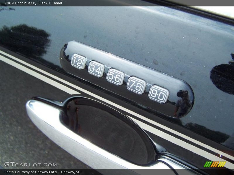 Black / Camel 2009 Lincoln MKX