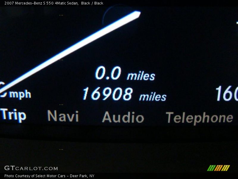 Black / Black 2007 Mercedes-Benz S 550 4Matic Sedan