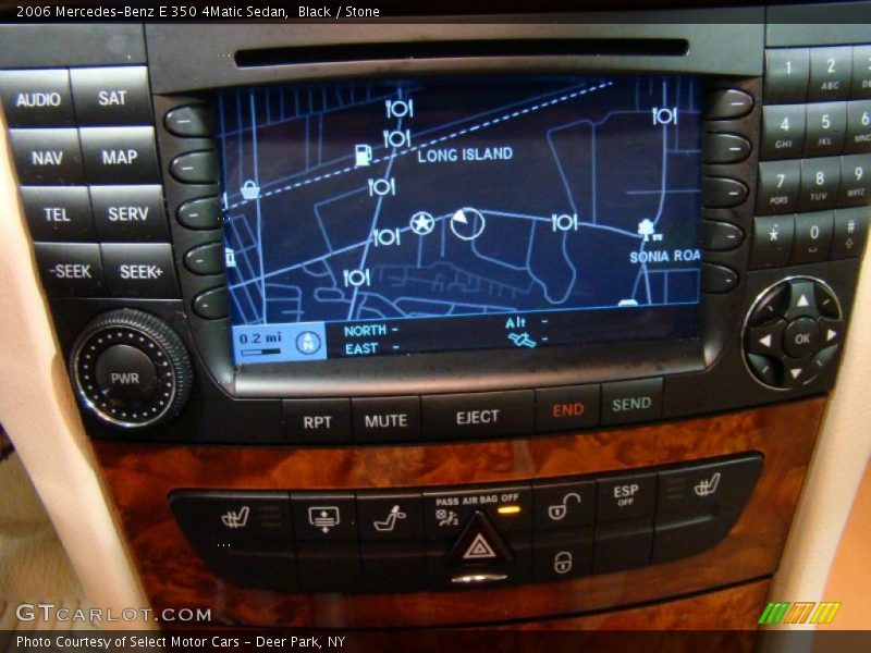 Black / Stone 2006 Mercedes-Benz E 350 4Matic Sedan