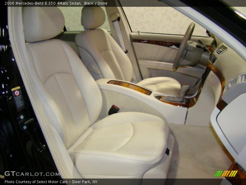 Black / Stone 2006 Mercedes-Benz E 350 4Matic Sedan