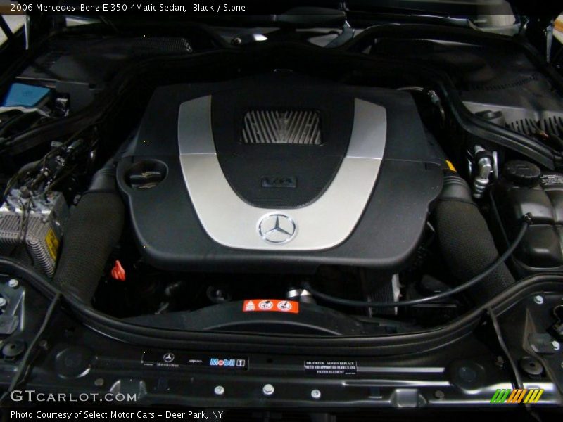 Black / Stone 2006 Mercedes-Benz E 350 4Matic Sedan