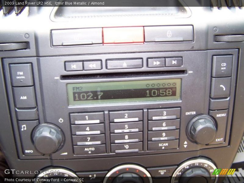 Izmir Blue Metallic / Almond 2009 Land Rover LR2 HSE