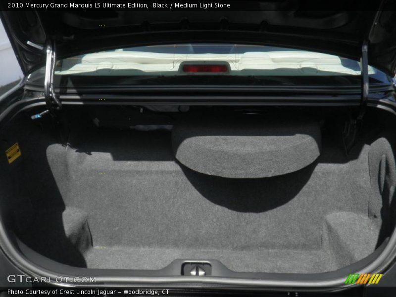 Black / Medium Light Stone 2010 Mercury Grand Marquis LS Ultimate Edition