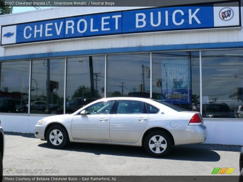 Silverstone Metallic / Neutral Beige 2007 Chevrolet Impala LT
