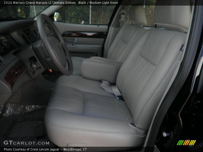 Black / Medium Light Stone 2010 Mercury Grand Marquis LS Ultimate Edition