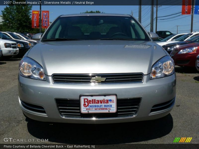 Silverstone Metallic / Neutral Beige 2007 Chevrolet Impala LT