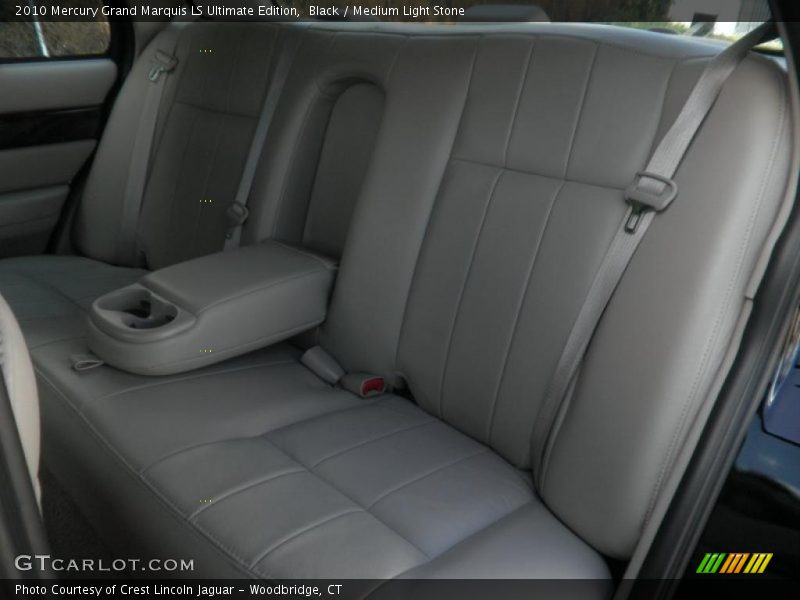 Black / Medium Light Stone 2010 Mercury Grand Marquis LS Ultimate Edition