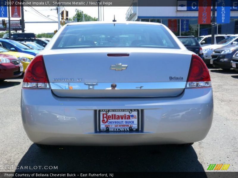 Silverstone Metallic / Neutral Beige 2007 Chevrolet Impala LT