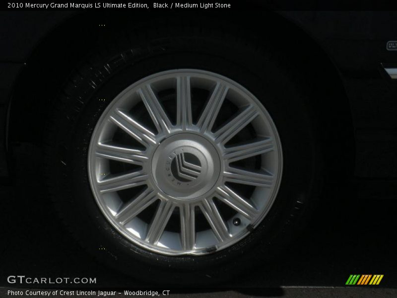 Black / Medium Light Stone 2010 Mercury Grand Marquis LS Ultimate Edition