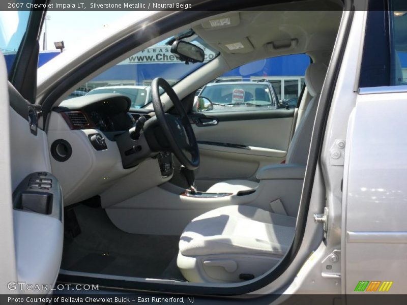 Silverstone Metallic / Neutral Beige 2007 Chevrolet Impala LT