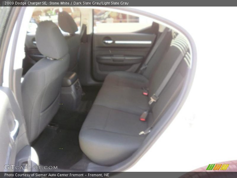 Stone White / Dark Slate Gray/Light Slate Gray 2009 Dodge Charger SE