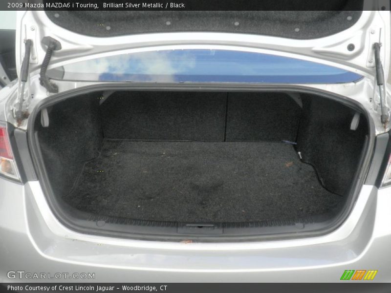 Brilliant Silver Metallic / Black 2009 Mazda MAZDA6 i Touring