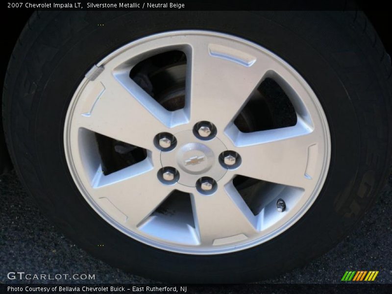 Silverstone Metallic / Neutral Beige 2007 Chevrolet Impala LT