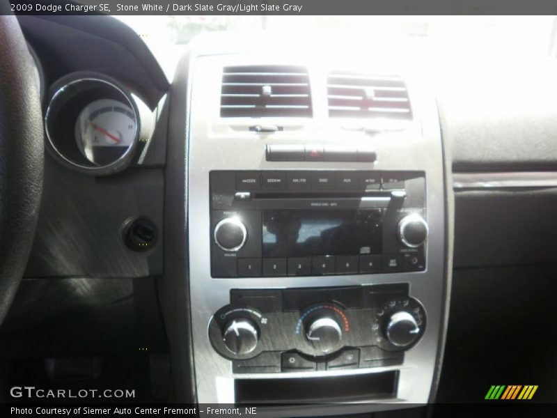 Stone White / Dark Slate Gray/Light Slate Gray 2009 Dodge Charger SE