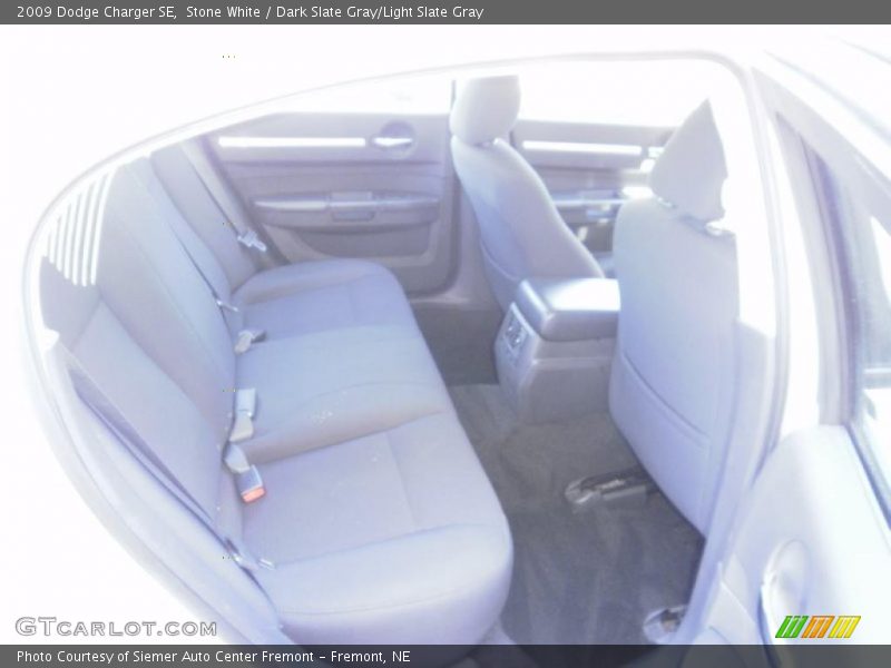 Stone White / Dark Slate Gray/Light Slate Gray 2009 Dodge Charger SE