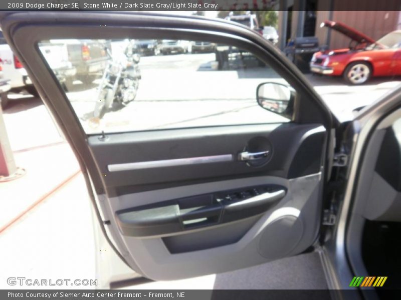 Stone White / Dark Slate Gray/Light Slate Gray 2009 Dodge Charger SE