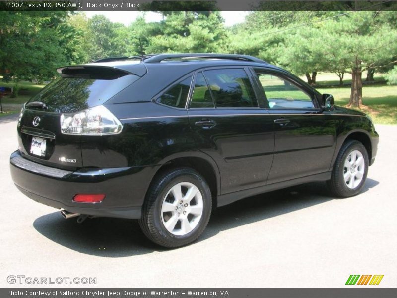 Black Onyx / Black 2007 Lexus RX 350 AWD