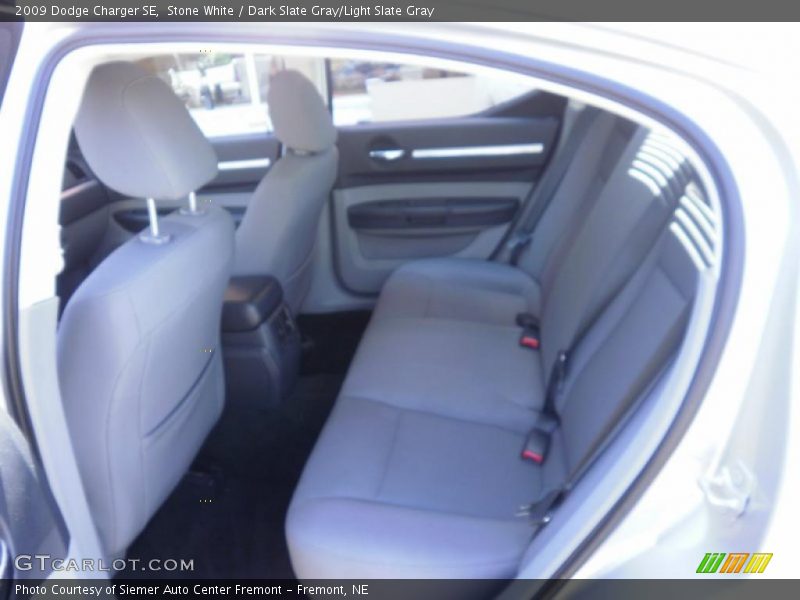 Stone White / Dark Slate Gray/Light Slate Gray 2009 Dodge Charger SE