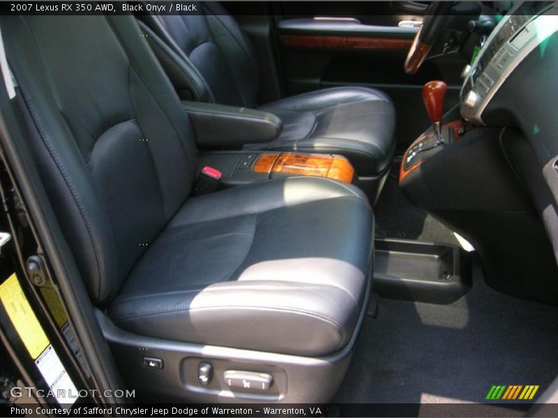 Black Onyx / Black 2007 Lexus RX 350 AWD