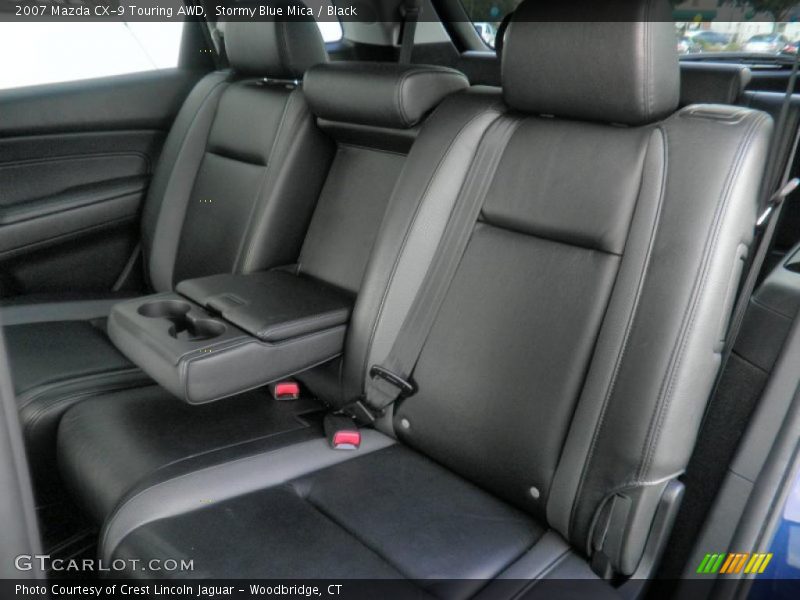 Stormy Blue Mica / Black 2007 Mazda CX-9 Touring AWD
