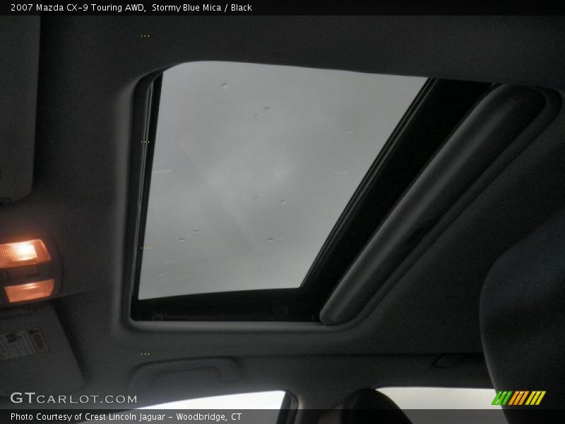 Stormy Blue Mica / Black 2007 Mazda CX-9 Touring AWD