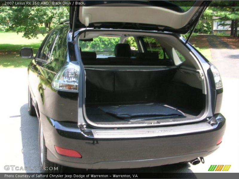 Black Onyx / Black 2007 Lexus RX 350 AWD