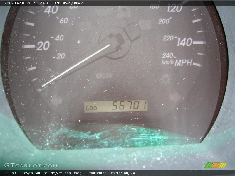 Black Onyx / Black 2007 Lexus RX 350 AWD