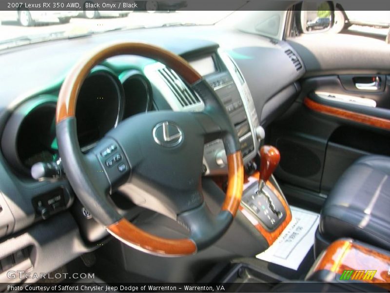 Black Onyx / Black 2007 Lexus RX 350 AWD