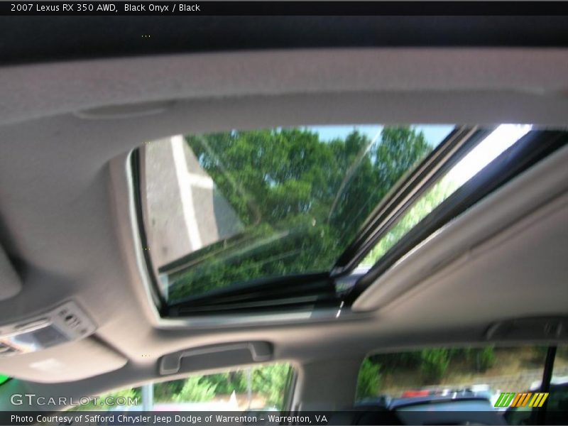 Black Onyx / Black 2007 Lexus RX 350 AWD
