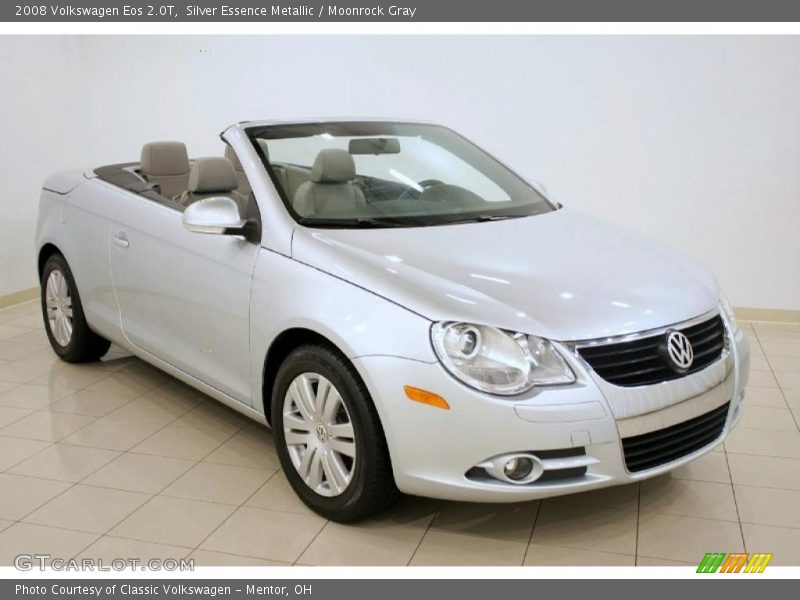 Silver Essence Metallic / Moonrock Gray 2008 Volkswagen Eos 2.0T