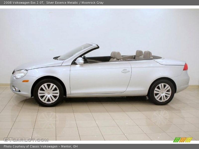 Silver Essence Metallic / Moonrock Gray 2008 Volkswagen Eos 2.0T