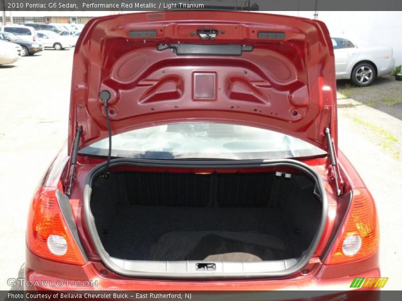 Performance Red Metallic / Light Titanium 2010 Pontiac G6 Sedan