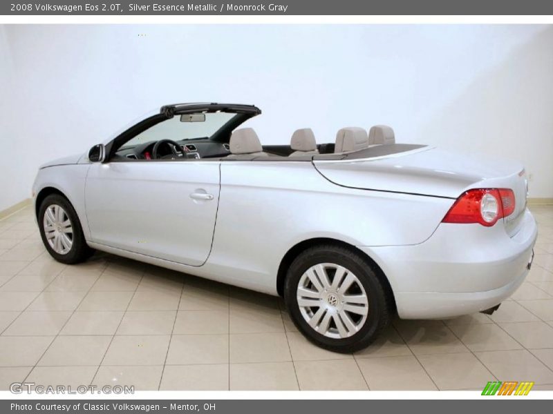 Silver Essence Metallic / Moonrock Gray 2008 Volkswagen Eos 2.0T