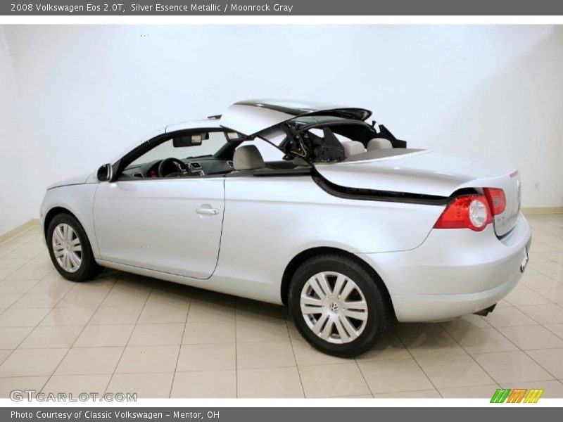 Silver Essence Metallic / Moonrock Gray 2008 Volkswagen Eos 2.0T