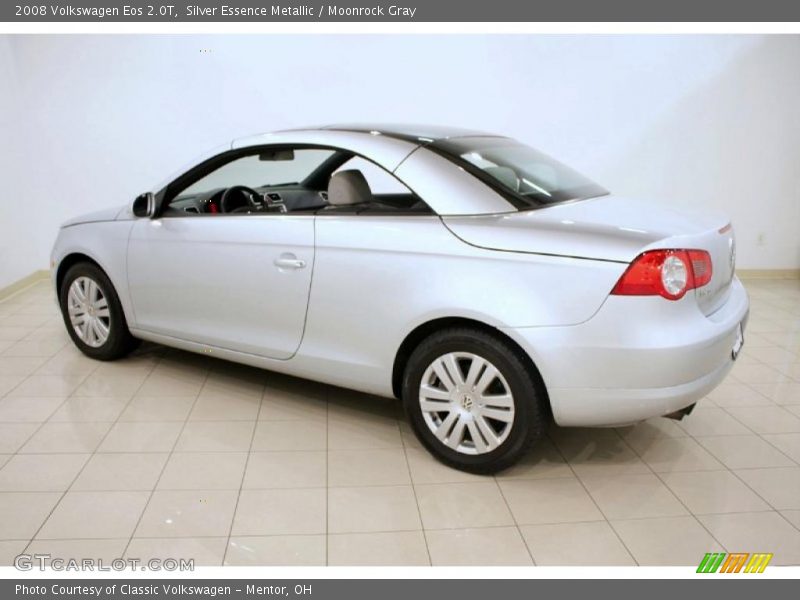 Silver Essence Metallic / Moonrock Gray 2008 Volkswagen Eos 2.0T